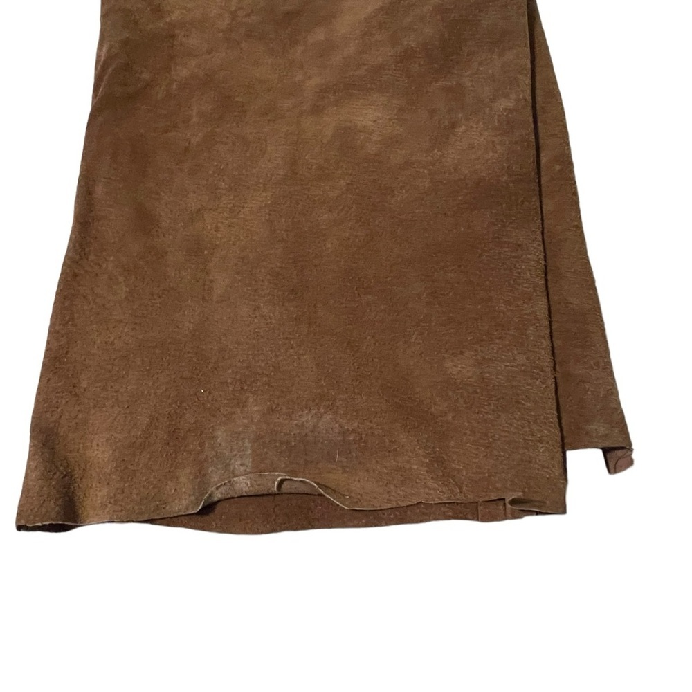 Vintage Bagatelle Brown Leather Pants - Picture 3 of 10